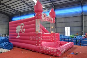 Barbie Theme Bouncing Castles For Rental - thumbnail 2