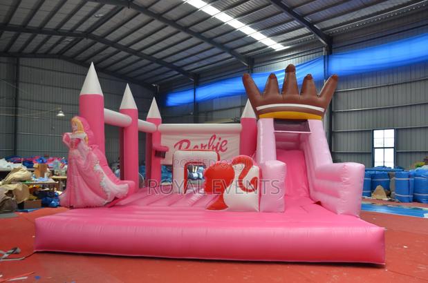 Barbie Theme Bouncing Castles For Rental - thumbnail 3