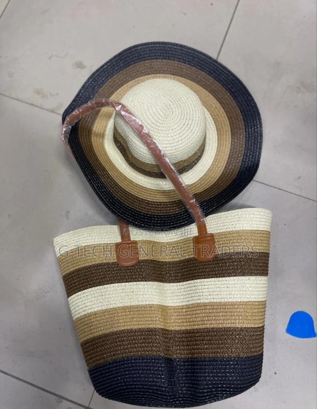 Beach Lady Bag With Matching Hat – Stylish Summer Set - main view