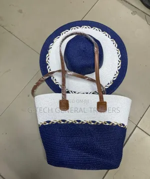 Beach Lady Bag With Matching Hat – Stylish Summer Set
