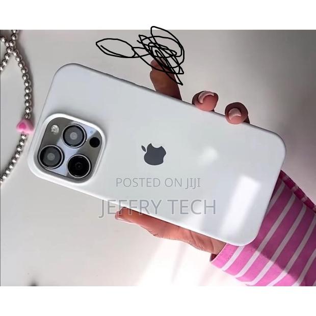 iPhone 15 Pro Max Silicone Phone Case Pouch With Camera Protectio - thumbnail 3