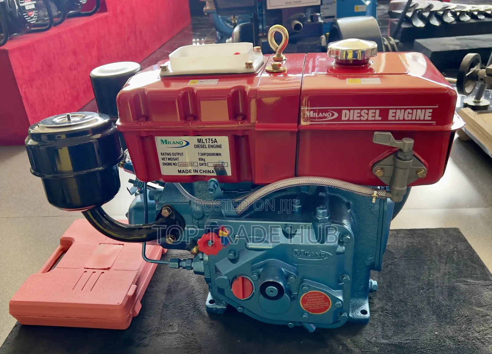 Milano Italia Water Cooled Diesel Agricultural Engine 7.5hp