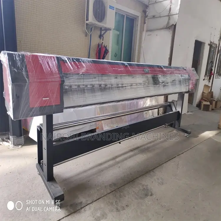 2m Large Format Eco Solvent Inkjet Printing Machine - 2pcs I3200 Heads