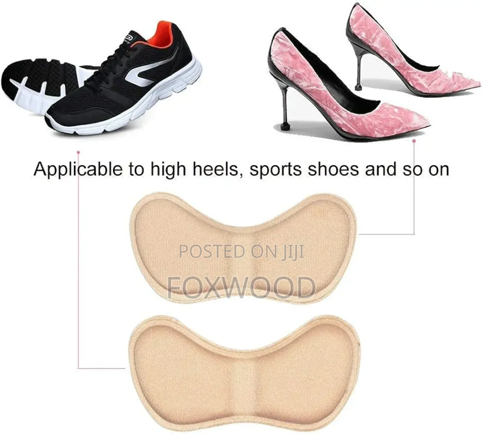 Shoe Insoles Heel Pad (Pair)
