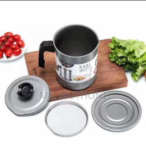 Stainless Steel Oil Strainer Pot - thumbnail 2