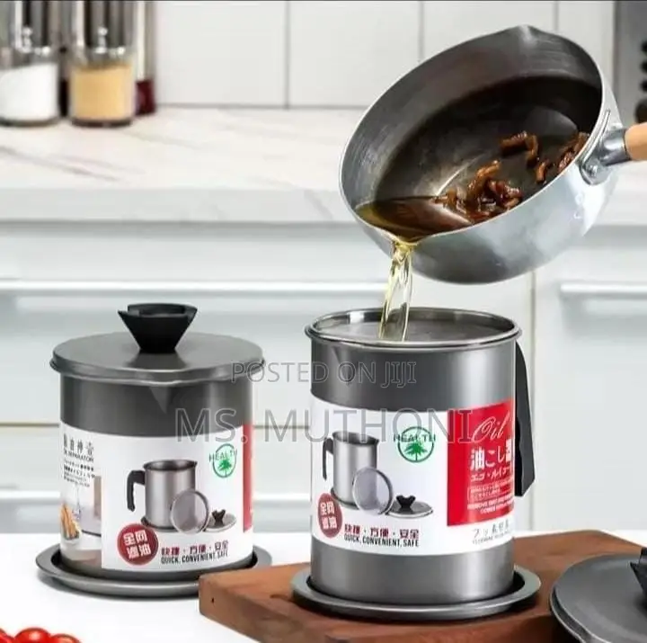 Stainless Steel Oil Strainer Pot