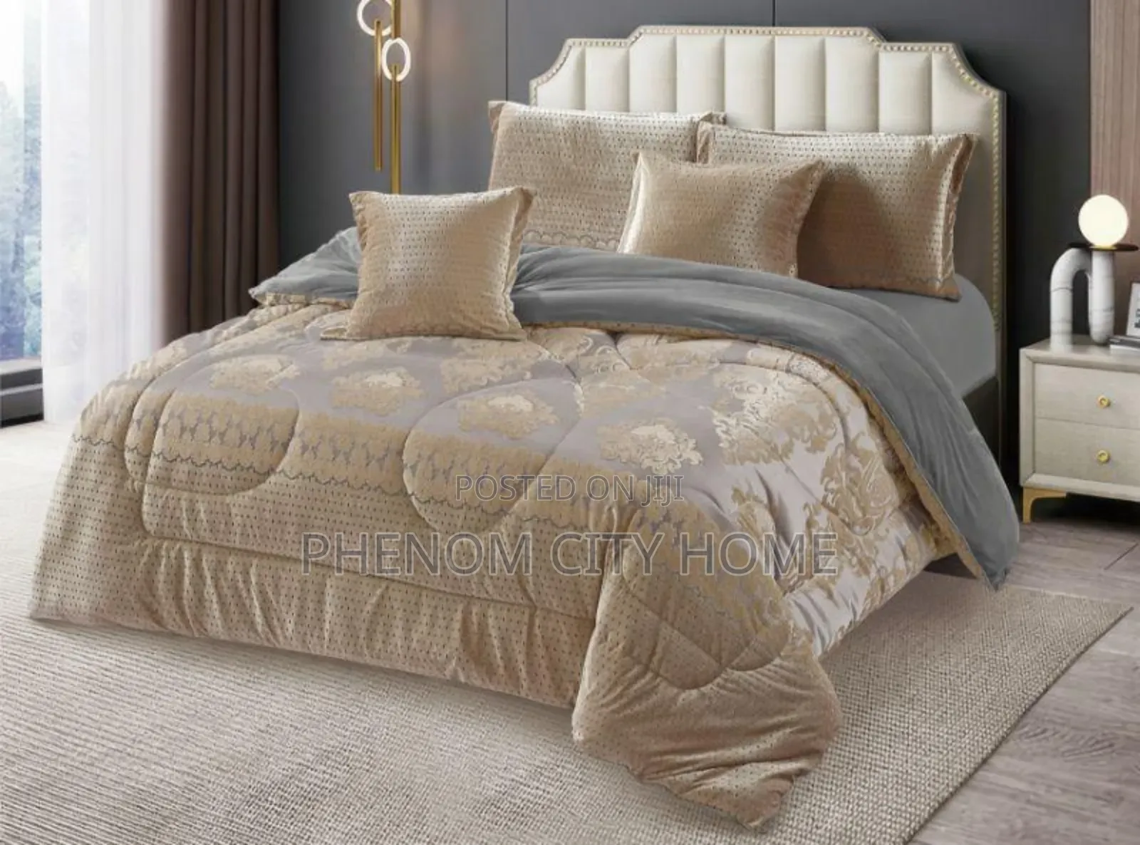 Quality Silkish Velvet Duvet Set