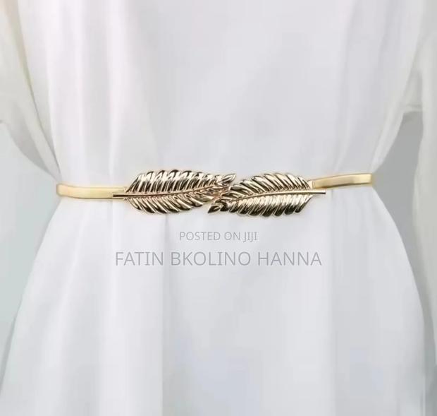 Leaf Metallic Belt. - main view