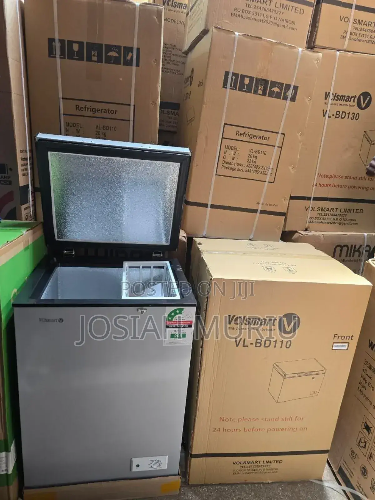 Volsmart 110l Deep Freezer – Ideal for Food Storage