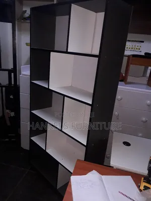Modern Wooden Bookshelf – Durable Spacious
