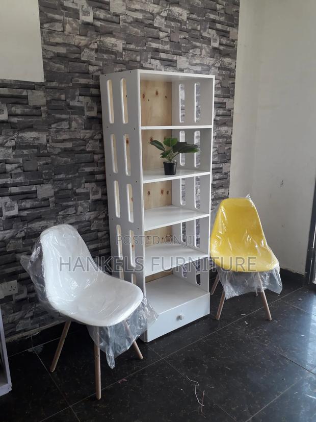 Open Shelf Bookshelf – Modern Minimalist Design - thumbnail 2
