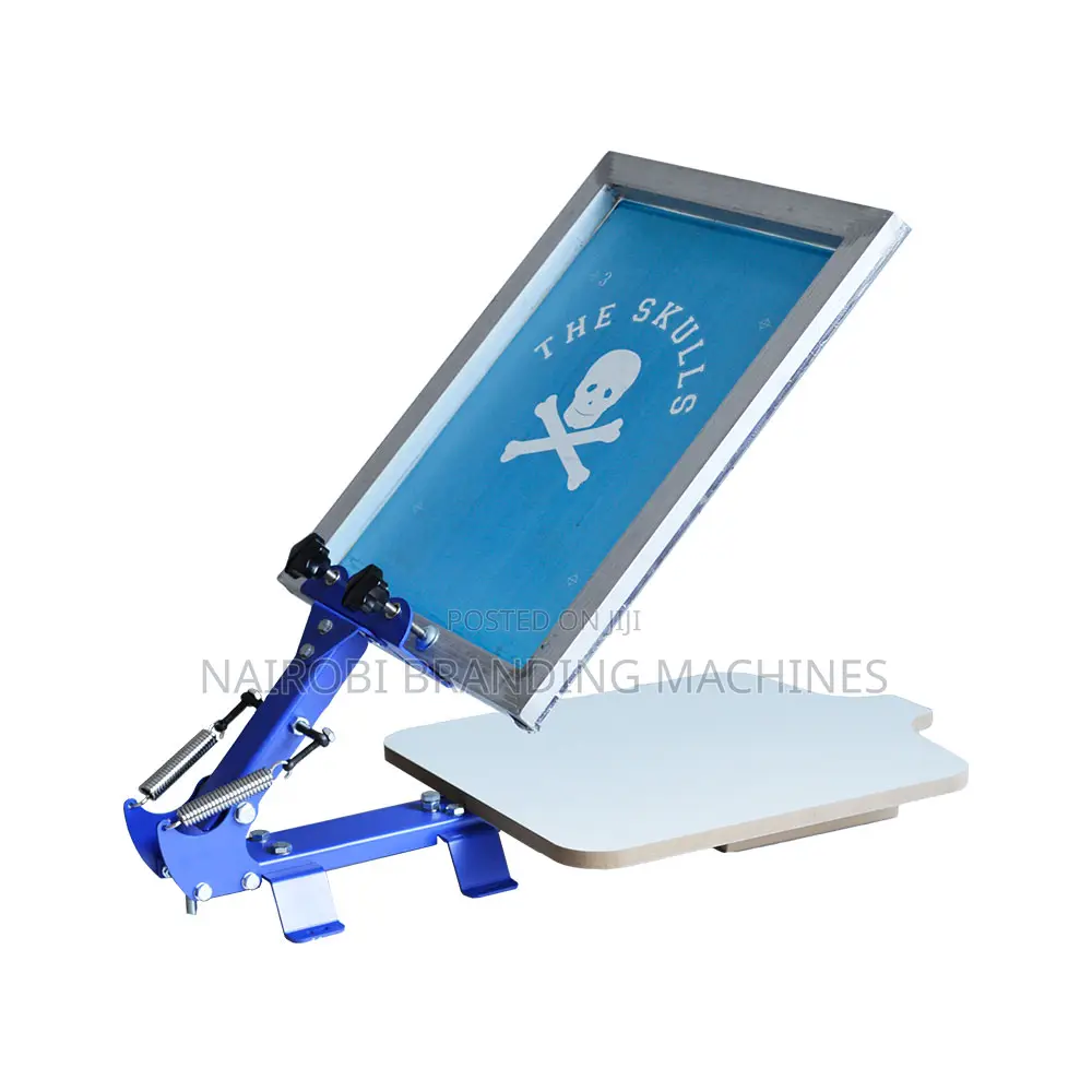 Cheap 1 Color 1 Station Garment Silk Screen Printing Machine