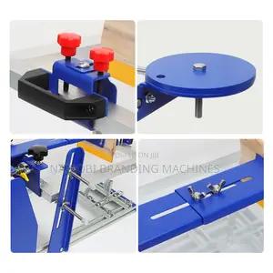 Hot Wholesale Cylinder Manual Curved Silk Screen Printing Machine