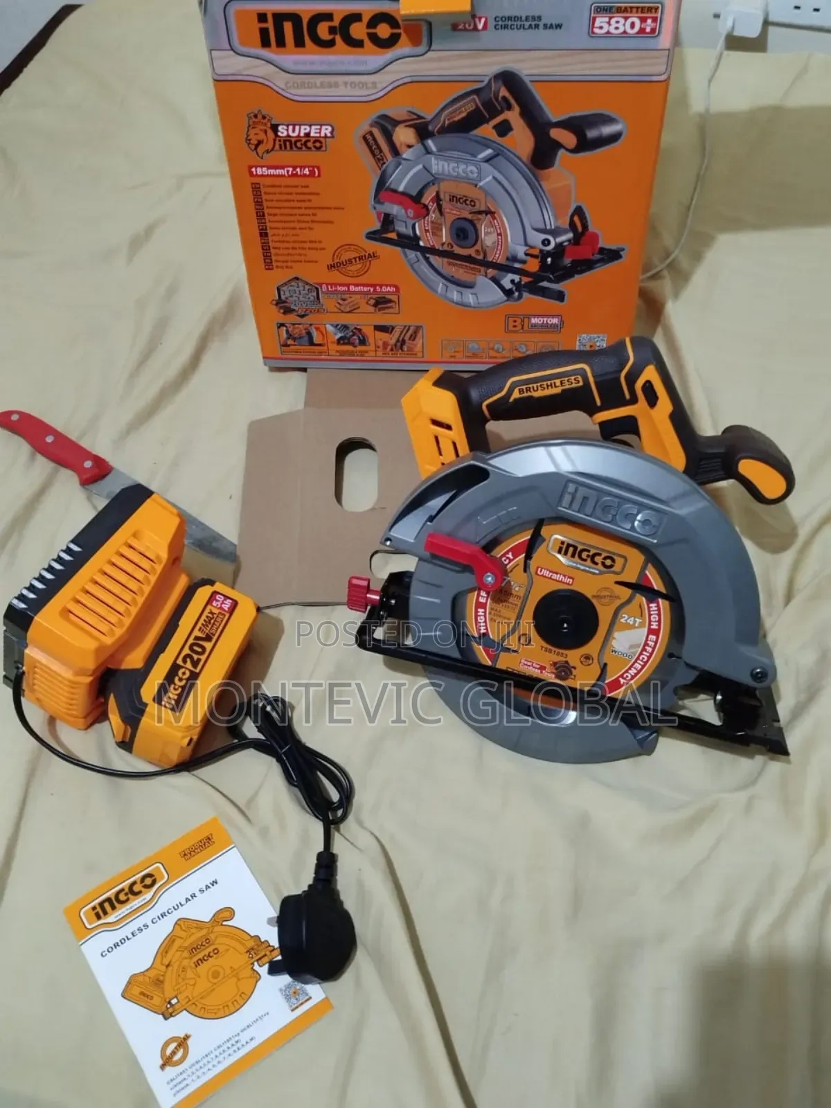 Cordless Ingco Circular Saw