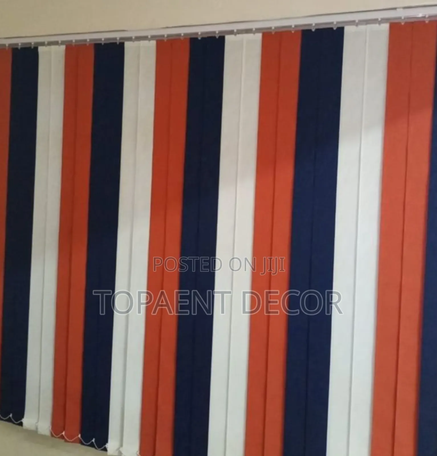 Colourful Slats With Beautiful Design Vertical Office Window Blinds