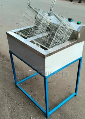 Jua Kali Chips Fryer Double