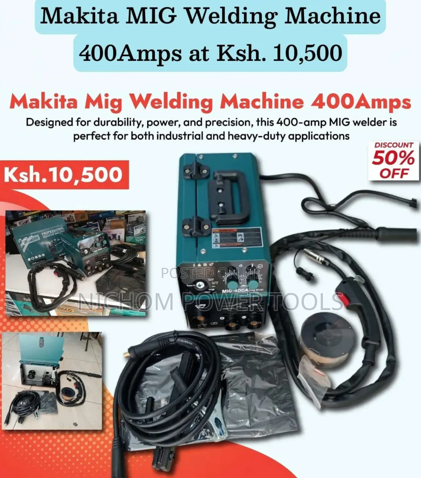 Makita 400amps Mig Welding Machine/400amps Mig Welder