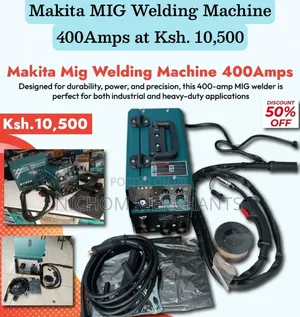 Makita Mig Welding Machine 400amps With Accessories