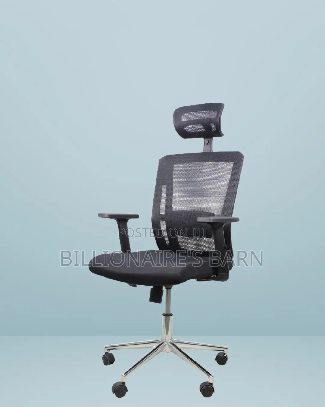 Ergonomic Mesh Chair With Headrest | Comfort Meets Style