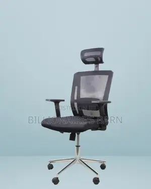 Ergonomic Mesh Chair With Headrest | Comfort Meets Style