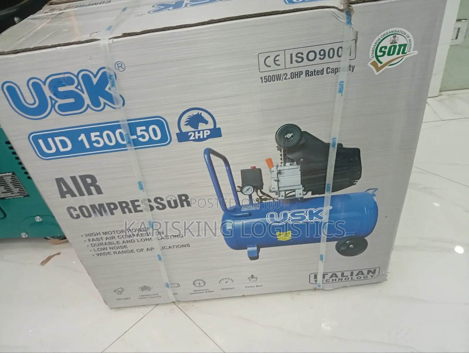 Usk 50 Litres Compressor