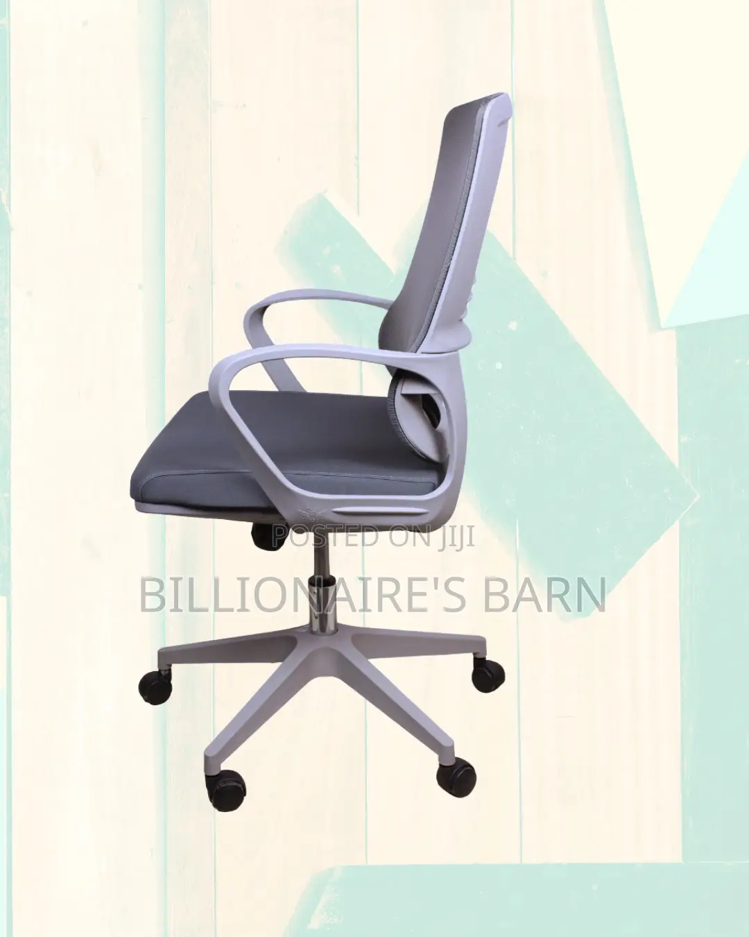 Pro Grey Ergonomic Height Mesh | Same-Day Delivery Available