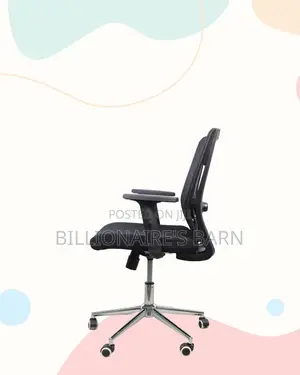 Stylish Mid-Back Office Seat | Sleek Design, Strong Build