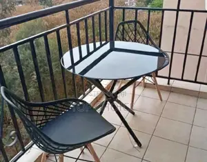 Modern Outdoor Table and Chair