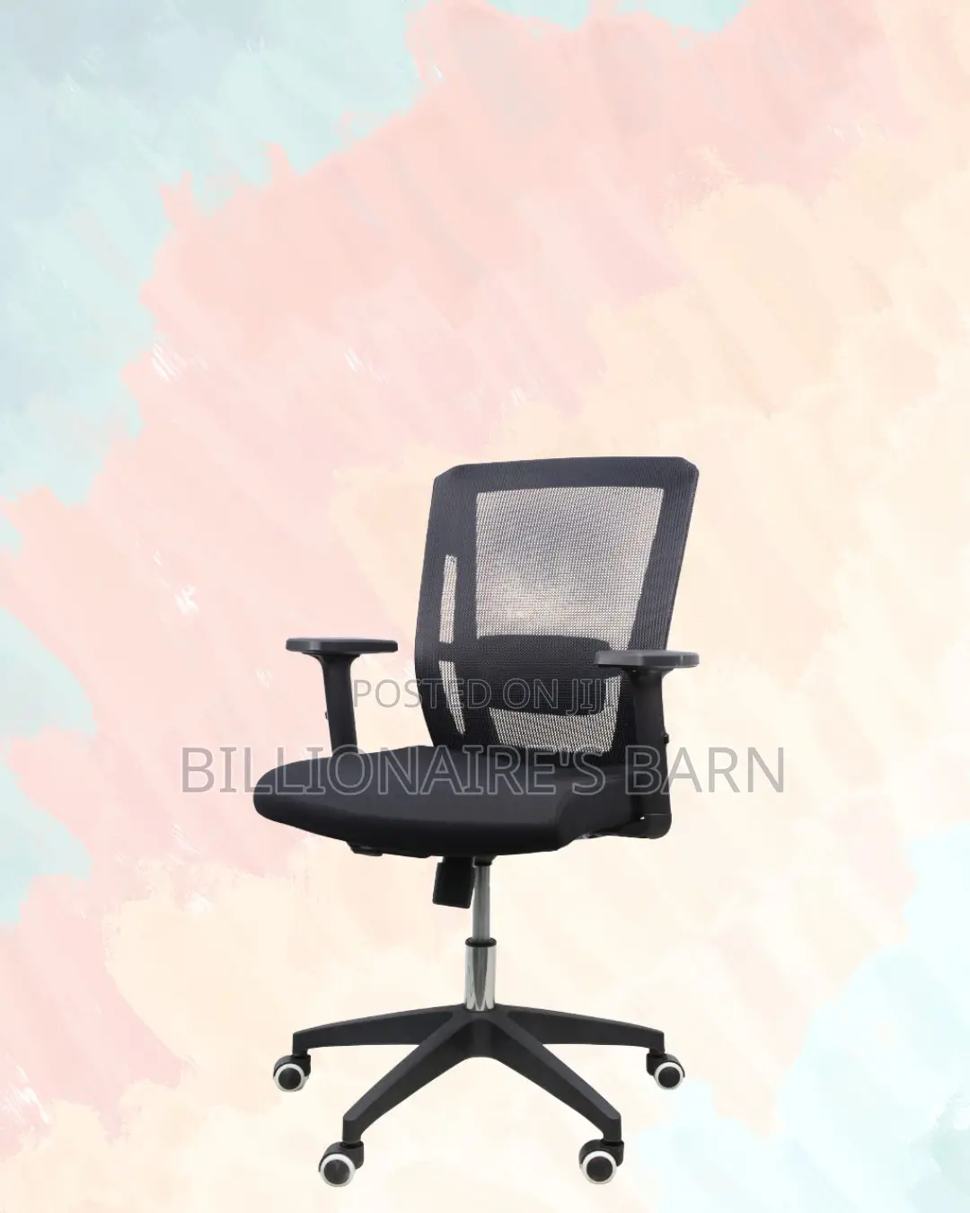 The Barn Origin Mid-Back Chair | Ideal for Desks Workstations