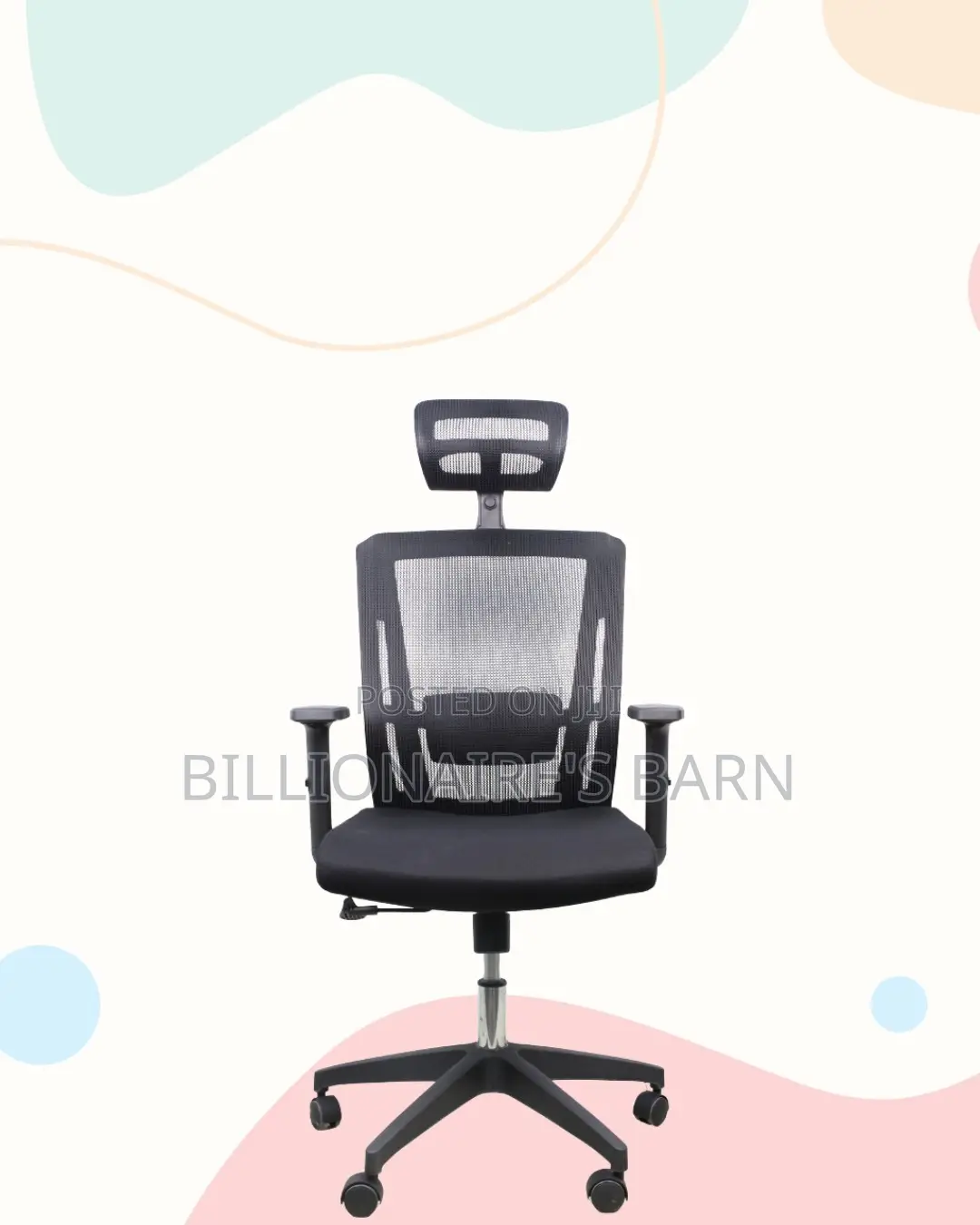 Breathable Mesh Chair for Long Hours | Smooth Swivel Easy Movement