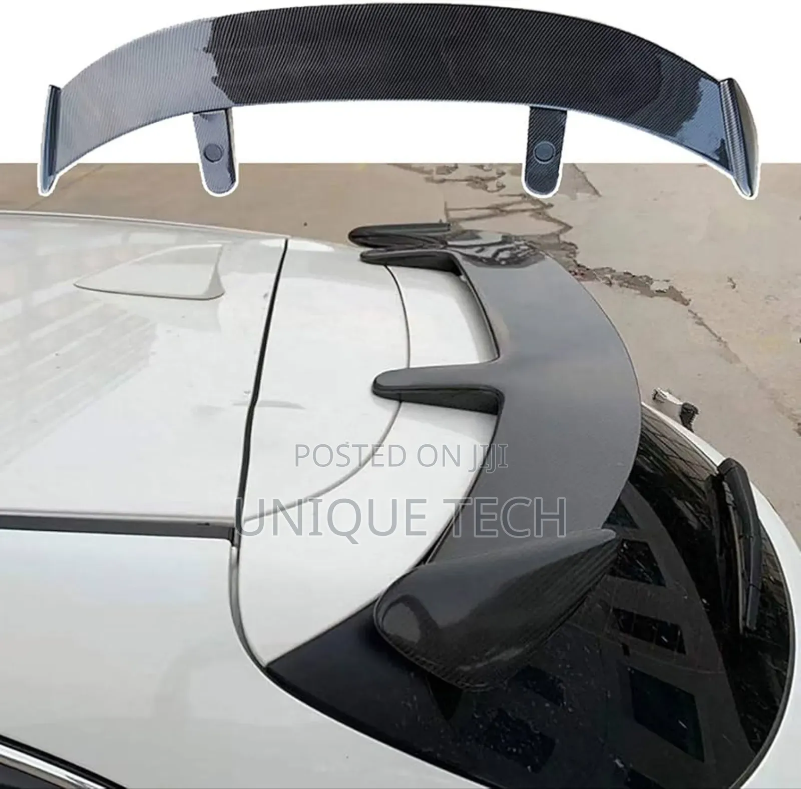 Sporty Universal Hatchback Rear Spoiler