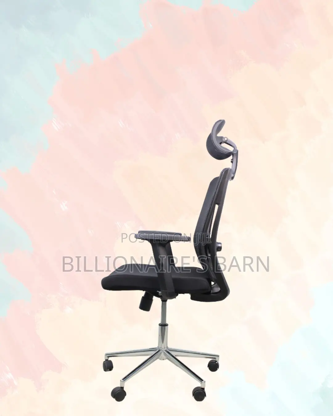 Ergonomic Mesh Chair With Headrest | Designed for Long Hours