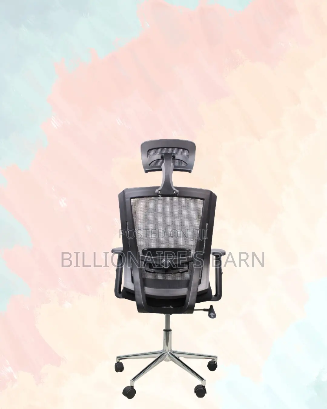 Ergonomic Mesh Chair With Headrest | Designed for Long Hours