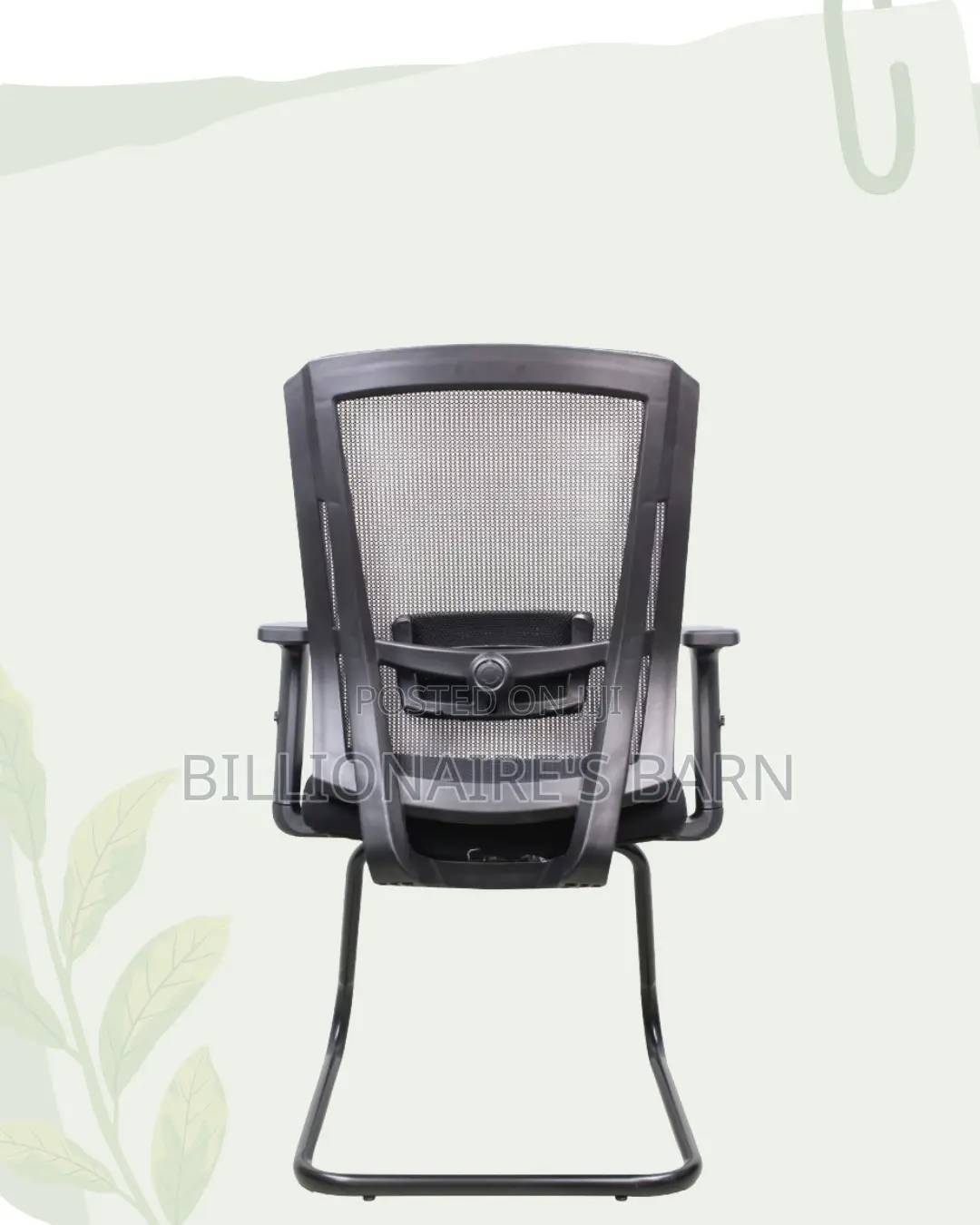 Classic Waiting Area Visitor Seat | Neat Finish, Comfortable Padding