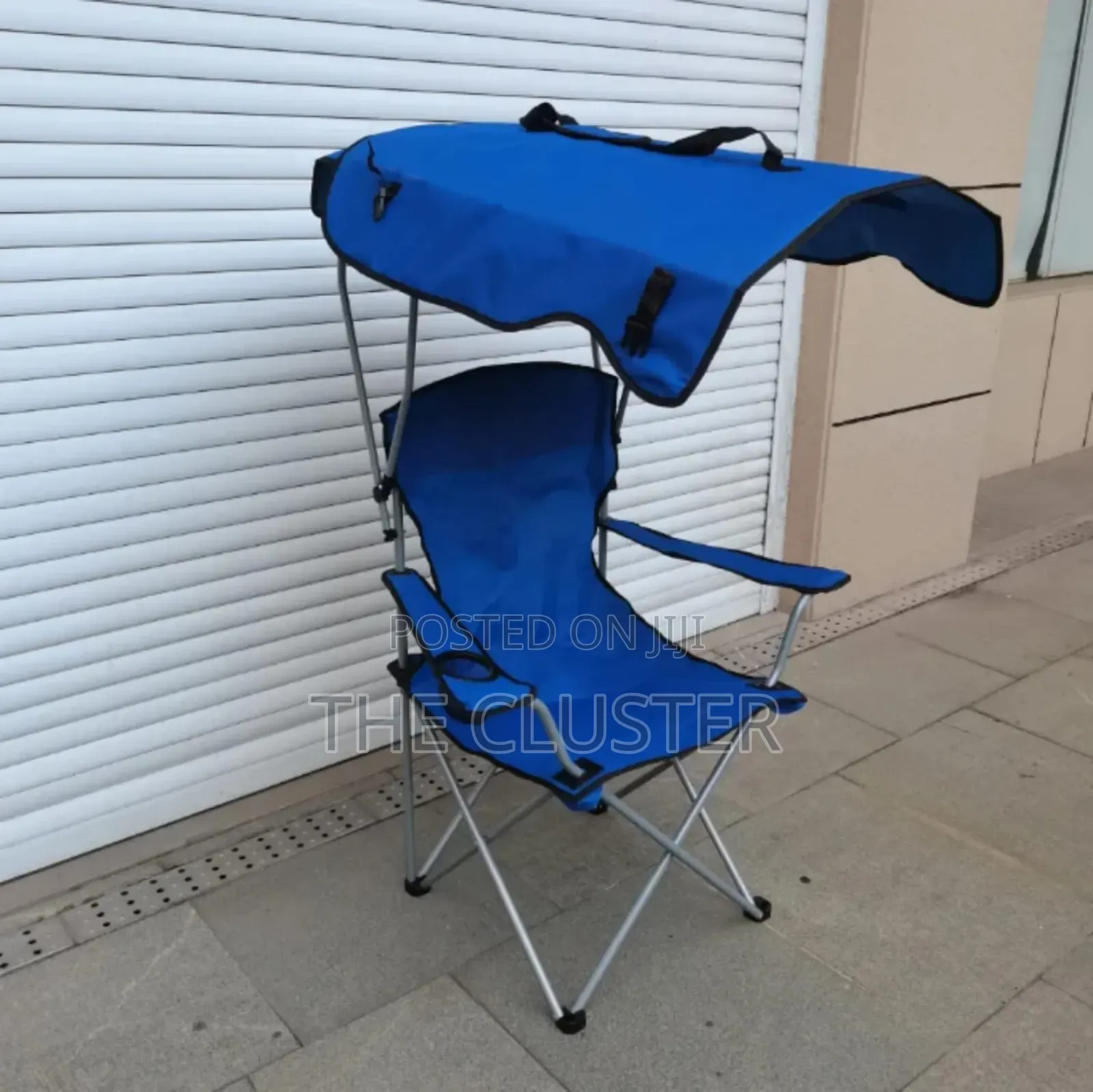 Foldable Camping Chair With Sun Canopy – Stay Cool Anywhere