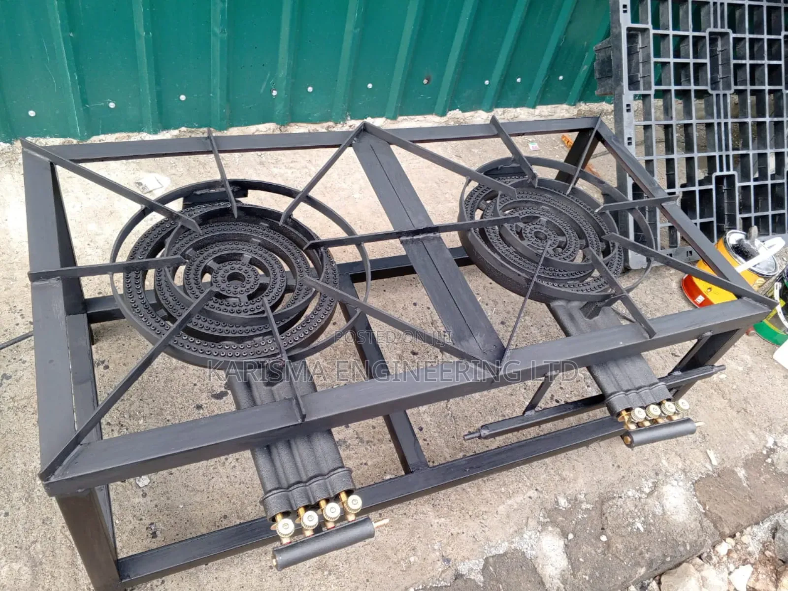 4 Ring Mild Steel 2 Burner