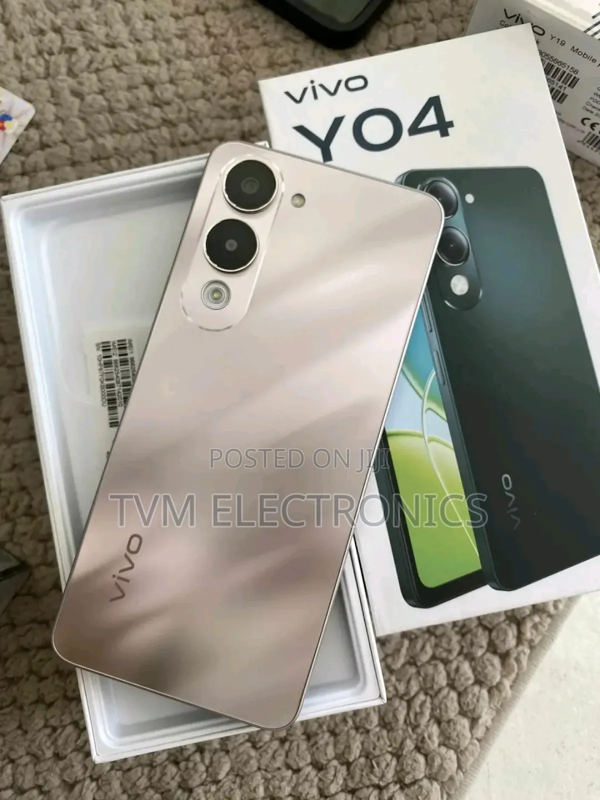 New Vivo Y04 128 GB Gray