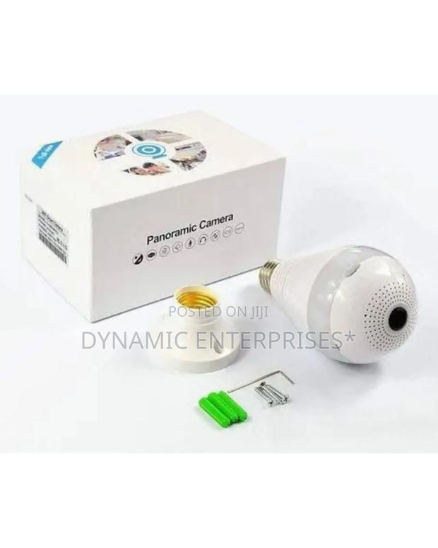 V380 Bulb Wireless Panoramic Security Camera - main view