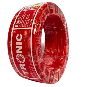 Tronic Single Core Cable 6.0mm - Red