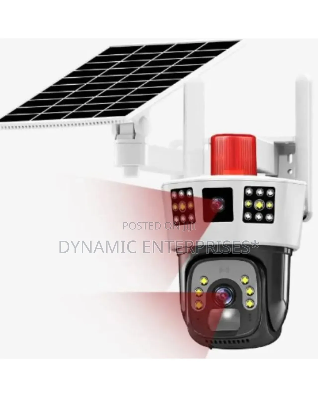 Solar-Powered 4g Security Camera,