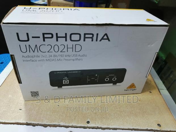 Behringer U-phoria Two Channels - main view