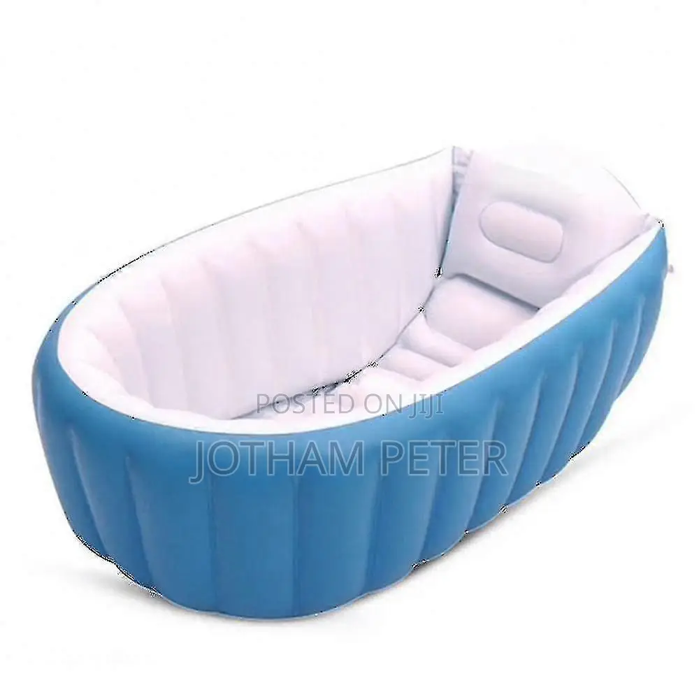 Inflatable Baby Bathtub (Pvc Thick Portable Bathing Tub)