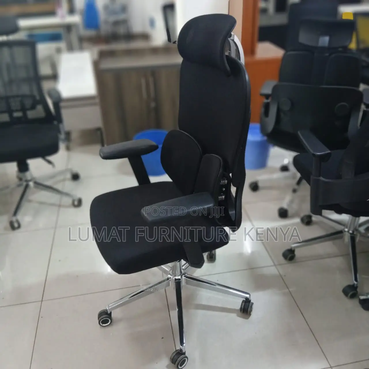 Spring Back Orthopedic Office Seat