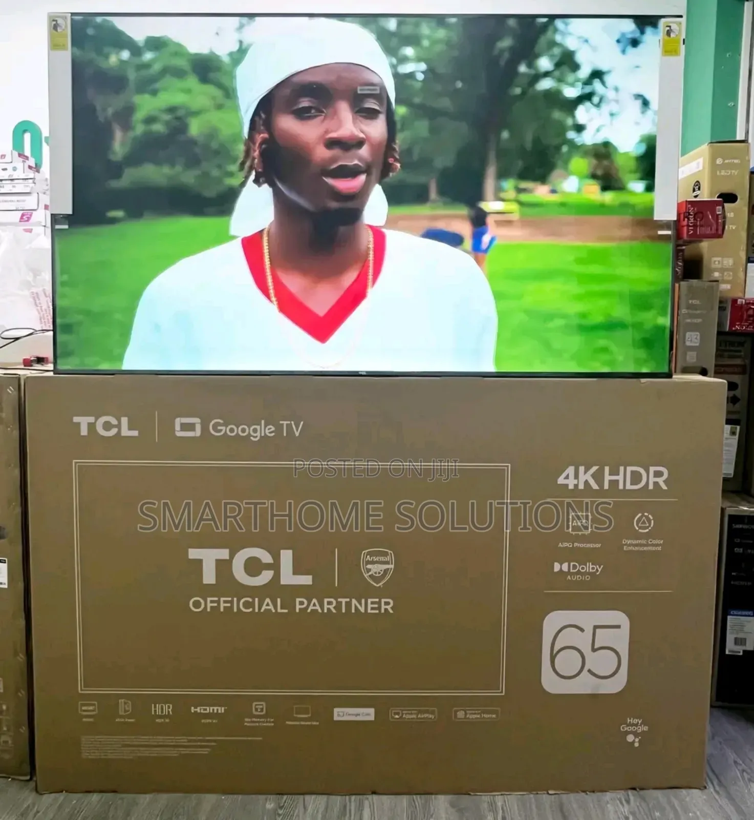 Tcl 65′′Inches V6c Uhd Hdr10+ Google Tv Latest Model With Voice Comand