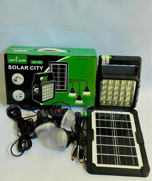 Gdtimes Gd-105 Solar Lighting and Power Kit - main view