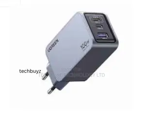 Ugreen Nexode Pro 100w 3-port Gan Fast Charger Uk Grey+1.5m 100w Cable