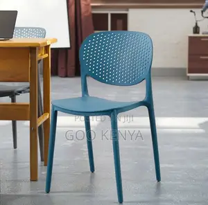 Home Table; Outdoor Plastic Dining Chair With Backrest for Garden