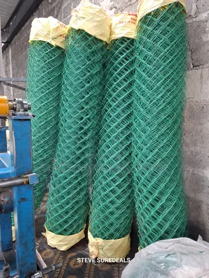 Heavy Gauge PVC Coated Chainlink Fencing Wire 7ft by 18mtrs Long