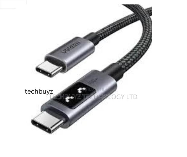 Ugreen Uno Robot Usb-c To Usb-c 100w Fast Charging 5a Cable 2m - L509 - thumbnail 2