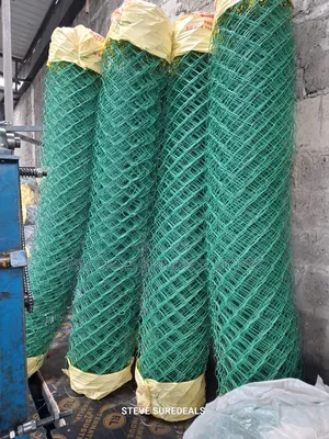 Colour Coated Chainlink / PVC Coated Chainlink Wire Mesh 6ft